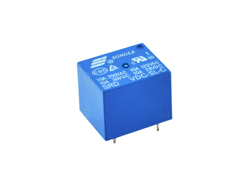 24DCV 5pin Electromagnetic Relay - Image 1